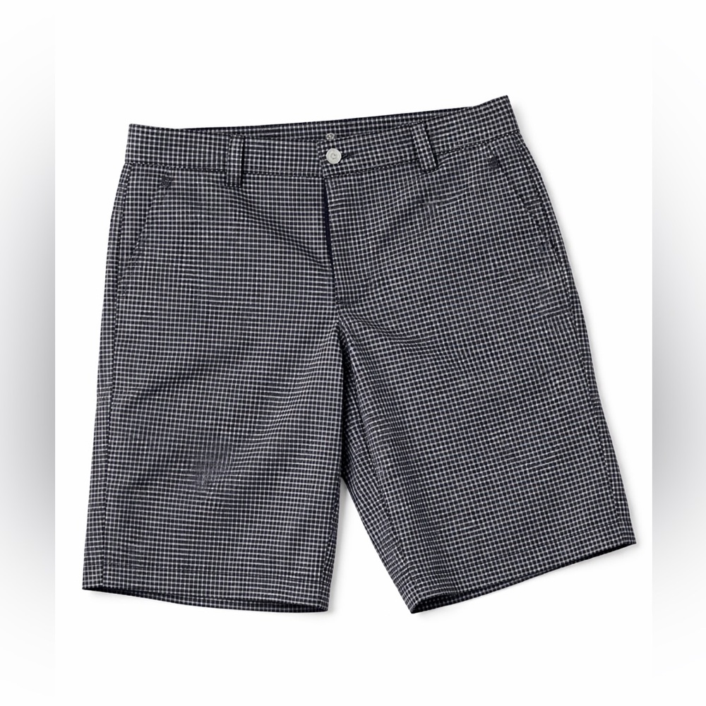 Under Armour Black and White Checkered Shorts